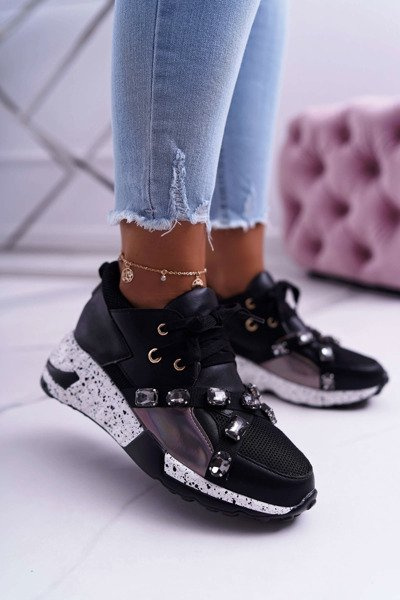 Спортивні жіночі туфлі Lu Boo Black Frency