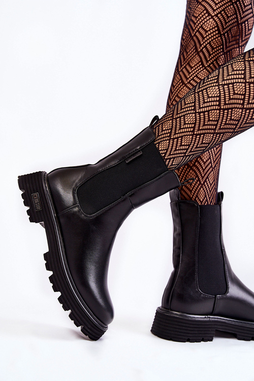 Високі утеплені черевики Big Star KK274500 Чорні