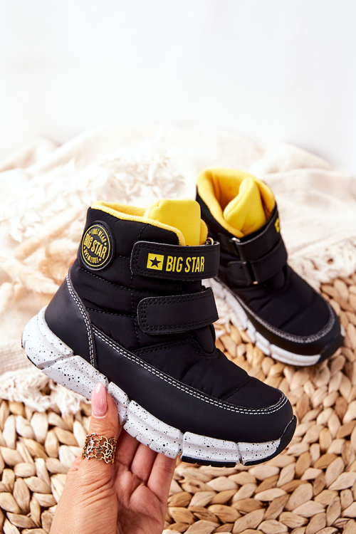 Дитячі снігові черевики Memory Foam Big Star II374070 Чорні