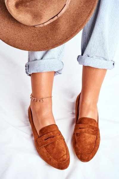 Жіночі замшеві мокасини Sergio Leone MK734 Camel Nebbi