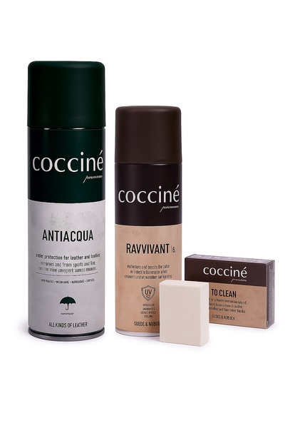 Набір для догляду за замшею Coccine