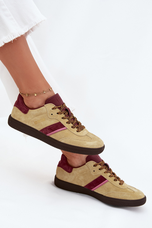 Жіночі Низькі Кросівки З Замші Big Star SS274680 HI-POLY SYSTEM Лайм