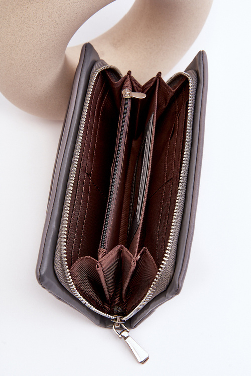 Гаманець жіночий сірий Tiborlena