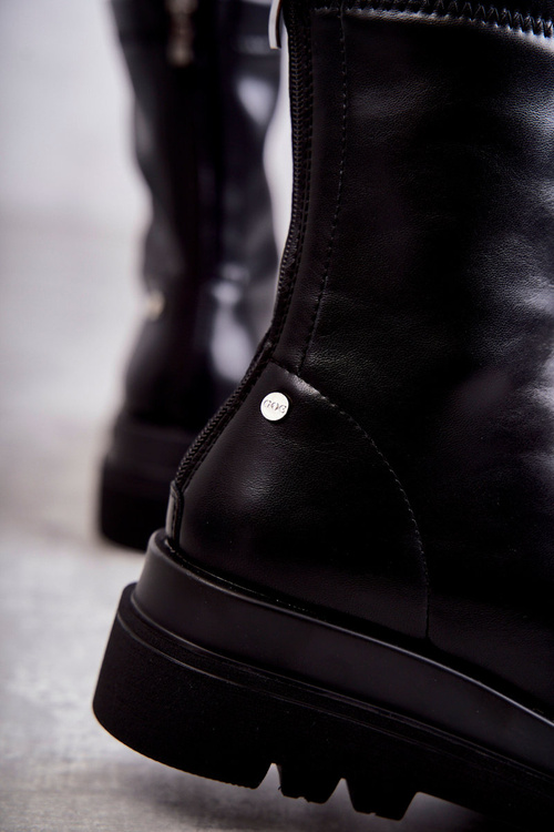 Черевики високі теплі GOE KK2N4054 Чорні