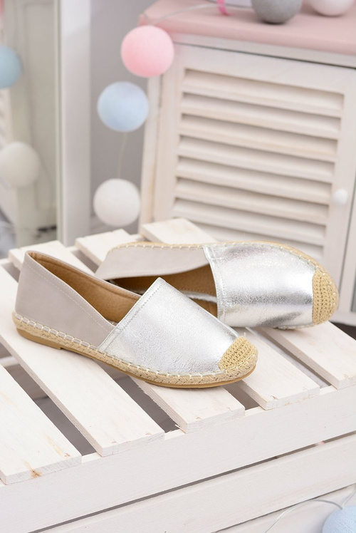 Сріблясті жіночі сліпони Paoli