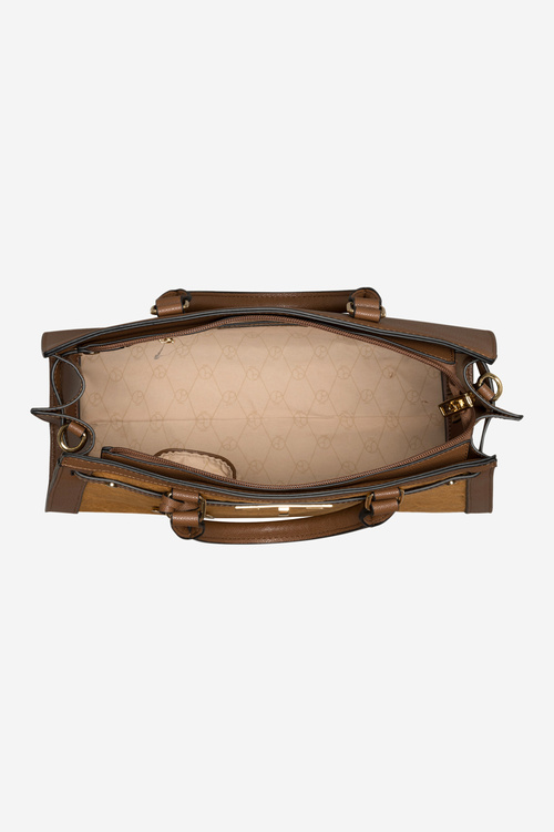 Велика класична сумка NOBO R1710-C017 карамельно-коричнева