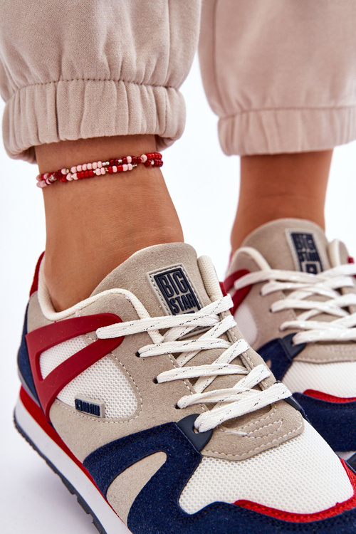 Зручні жіночі кросівки Memory Foam Big Star LL274950 Red