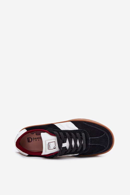 Замшеві Жіночі Кросівки Daniel Lopez Just Dare SS2D4021 Чорні