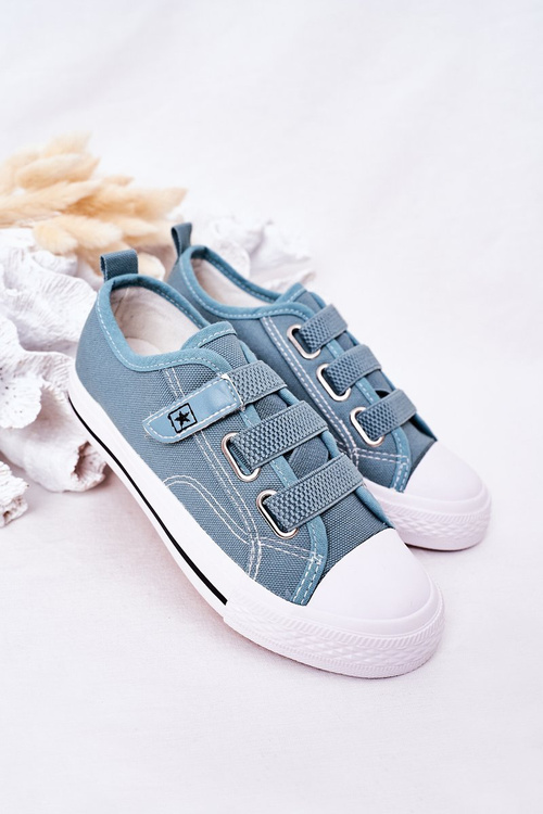 Дитячі кросівки на липучці Blue Avengers