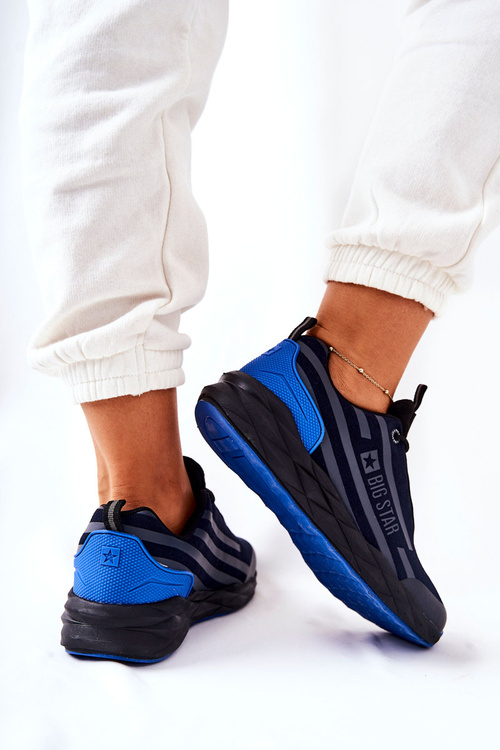 Шкіряне спортивне взуття Big Star II274459 Navy