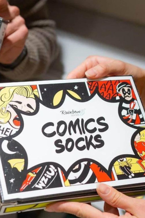 Шкарпетки COMICS 2 пари Rainbow Socks