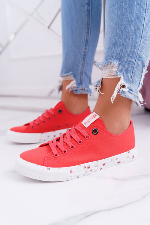 Жіночі низькі кросівки Big Star Red DD274709