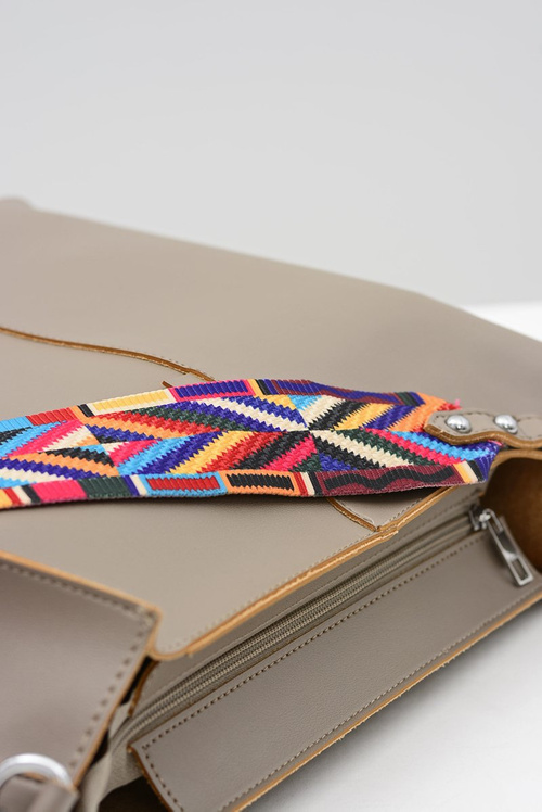 Жіноча велика сумка темно-сіра