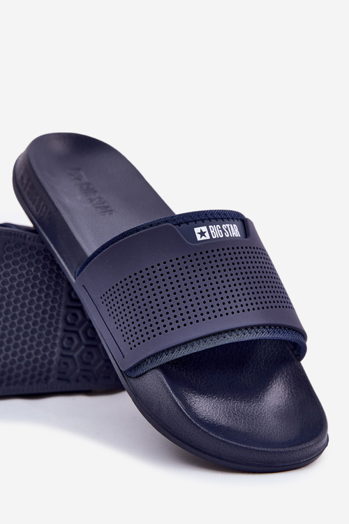 Легкі Чоловічі Сандалі Big Star NN174696 Темно-сині