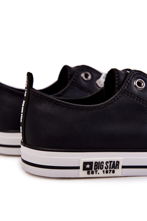 Чоловічі шкіряні кросівки Big Star KK174047 Чорні