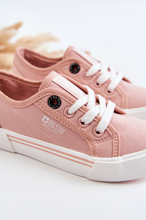 Дитячі низькі кросівки Big Star JJ374171 Рожеві