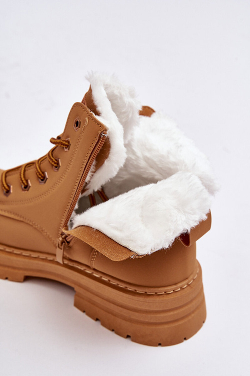 Жіночі черевики Trapper на флісовій підкладці Camel Fenan