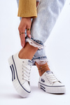 Жіночі кросівки на платформі Lee Cooper LCW-23-31-1802L білі