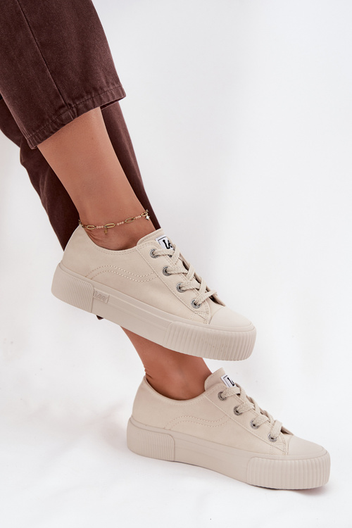 Жіночі кросівки на платформі LEE ISLA C WOMEN LOW 50253001.35E Бежеві
