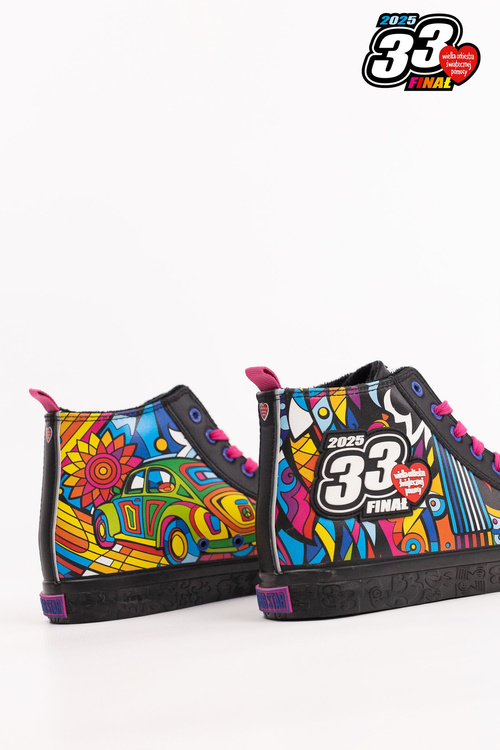 Чоловічі кросівки з підкладкою на блискавці чорні Big Star MM174012