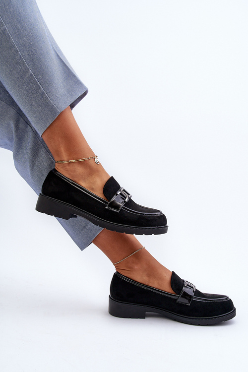 Замшеві мокасини для жінок S.Barski HY350A