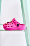 Дитячі поролонові тапочки Crocs Fuchsia Sailor