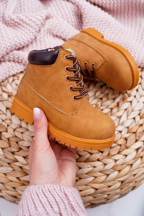 Дитячі черевики Trappers на блискавці Camel Dexter