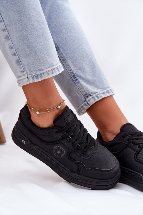 Низькі Жіночі Кросівки Big Star RR274A311 HI-POLY SYSTEM Чорні