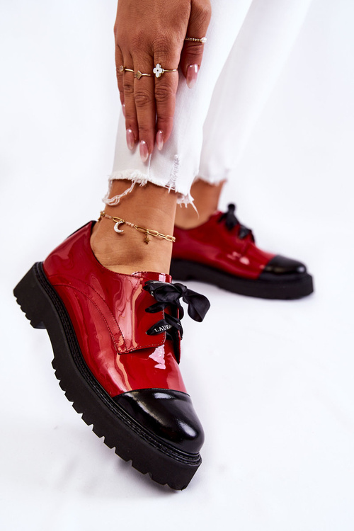 Лаковані туфлі Laura Messi 2441 Red