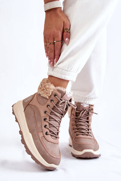 Теплі черевики Trappers Lee Cooper LCJ-22-44-1363 Рожевий
