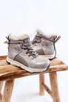 Чоботи дитячі утеплені на блискавці Big Star KK374178 Silver