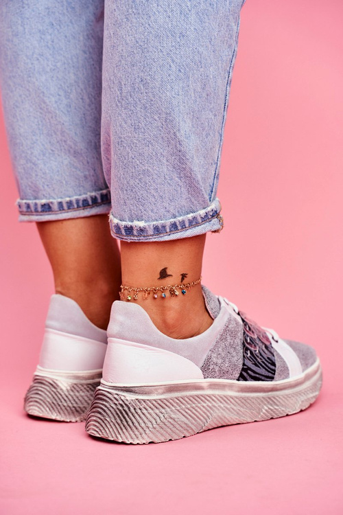 Жіноче спортивне взуття Кросівки шкіряні Maciejka 04448-03