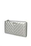 Жіночий гаманець MONNARI PUR0010-022 Стегане срібло