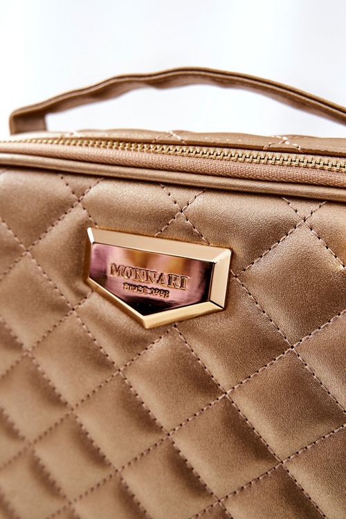 Велика косметичка Quilted Monnari CSM0040-023 Gold