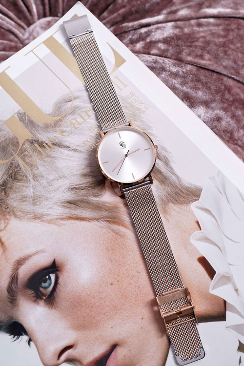 Жіночий годинник GG Luxe Silver Fiber