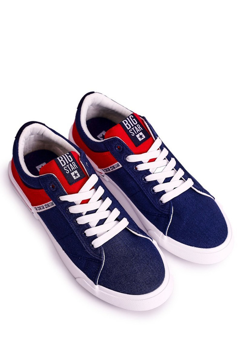 Чоловічі кросівки Big Star FF174137 Navy-Red