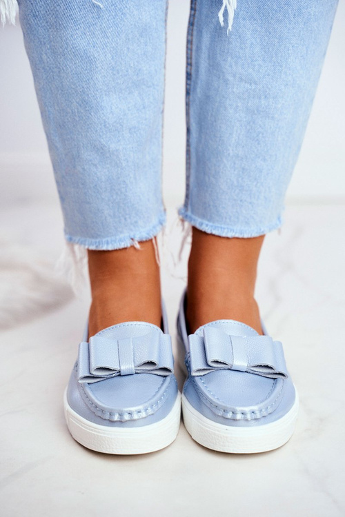 Жіночі шкіряні мокасини Blue Lovren