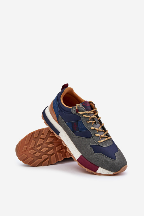 Чоловічі утеплені кросівки Lee Cooper LCJ-24-03-3006 сірі