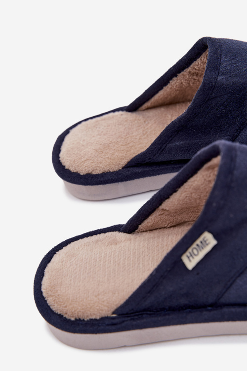 Чоловічі тапочки темно-сині Selomir