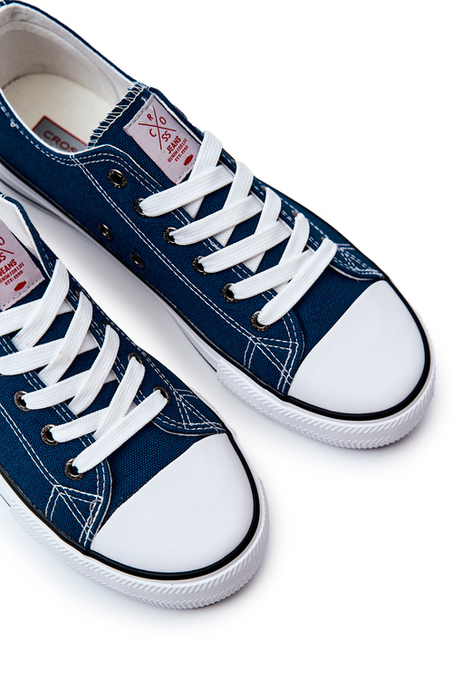 Чоловічі класичні кросівки Cross Jeans JJ1R4004C Темно-сині