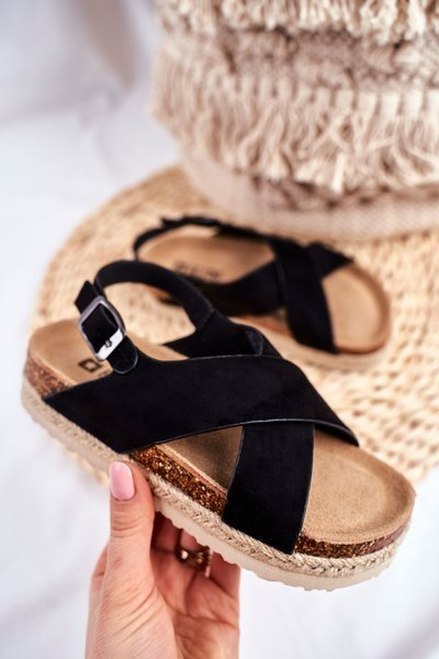 Дитячі сандалі Shoes Big Star Black FF374168