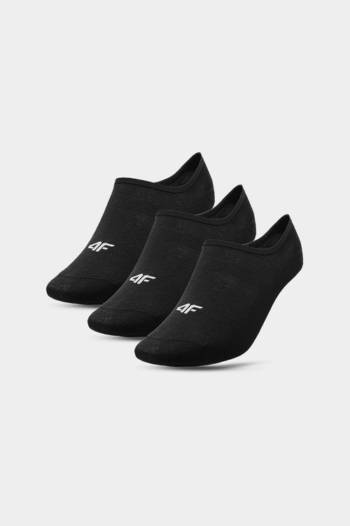 Чорні шкарпетки 4F Casual 3-PACK 4FAW23USOCF196-20S