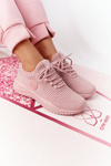 Жіночі кросівки Memory Foam Big Star HH274299 Рожеві