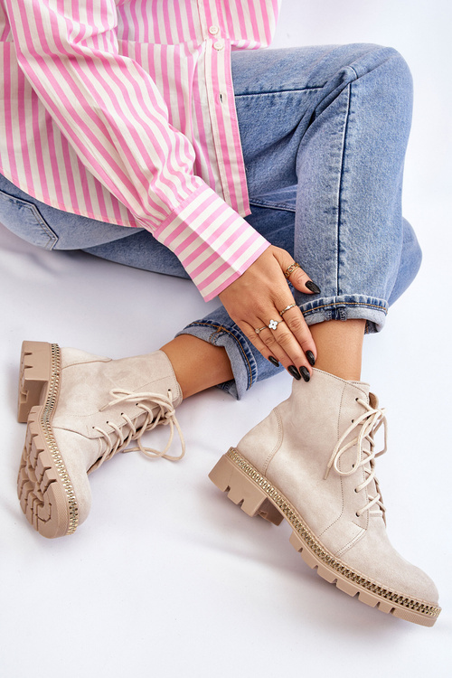 Черевики Lewski Shoes 3285 Світло-бежевий