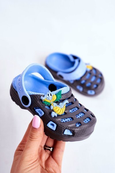 Дитяче взуття гірки Crocs Black Small Dragon