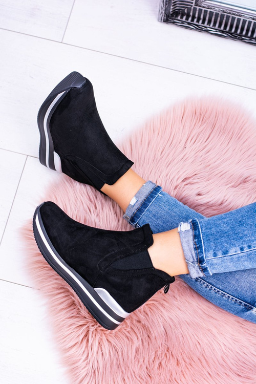 Чорні спортивні черевики Popstar