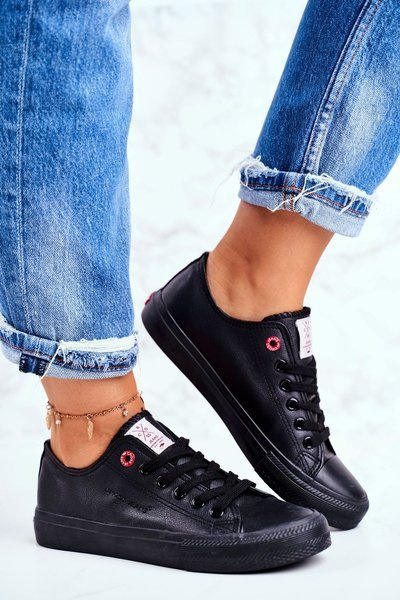 Жіночі кросівки Cross Jeans чорні DD2R4029