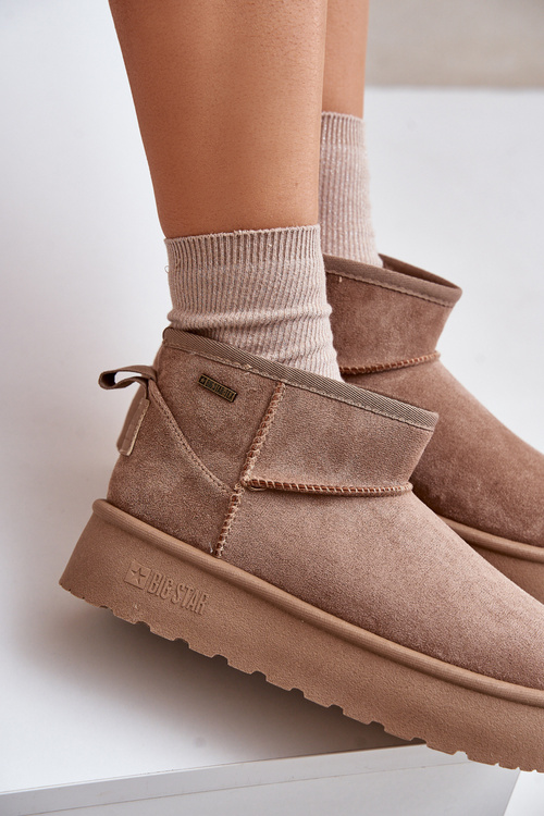 Черевики на платформі Big Star OO274A100 бежевого кольору