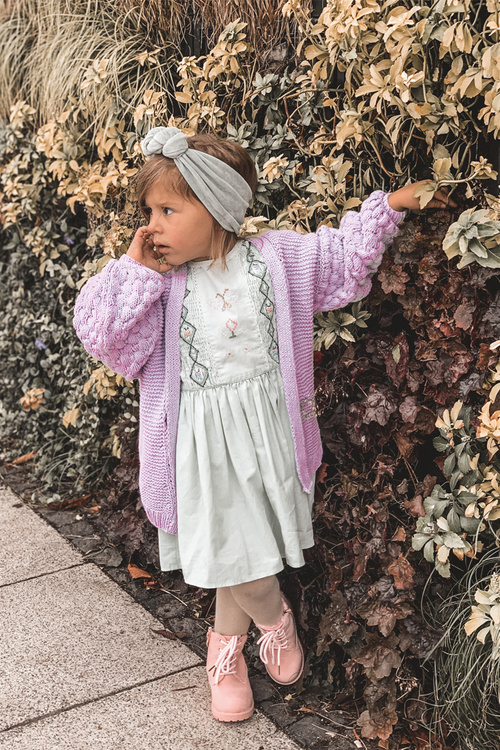 Дитячі утеплені черевики Trapper Powder Pink Dexter