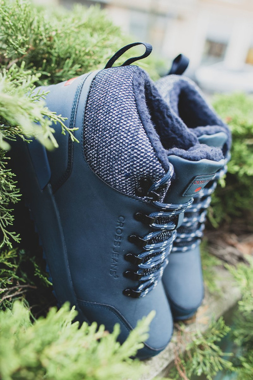 Чоловічі трекінгові черевики Cross Jeans Navy Blue EE1R4115C